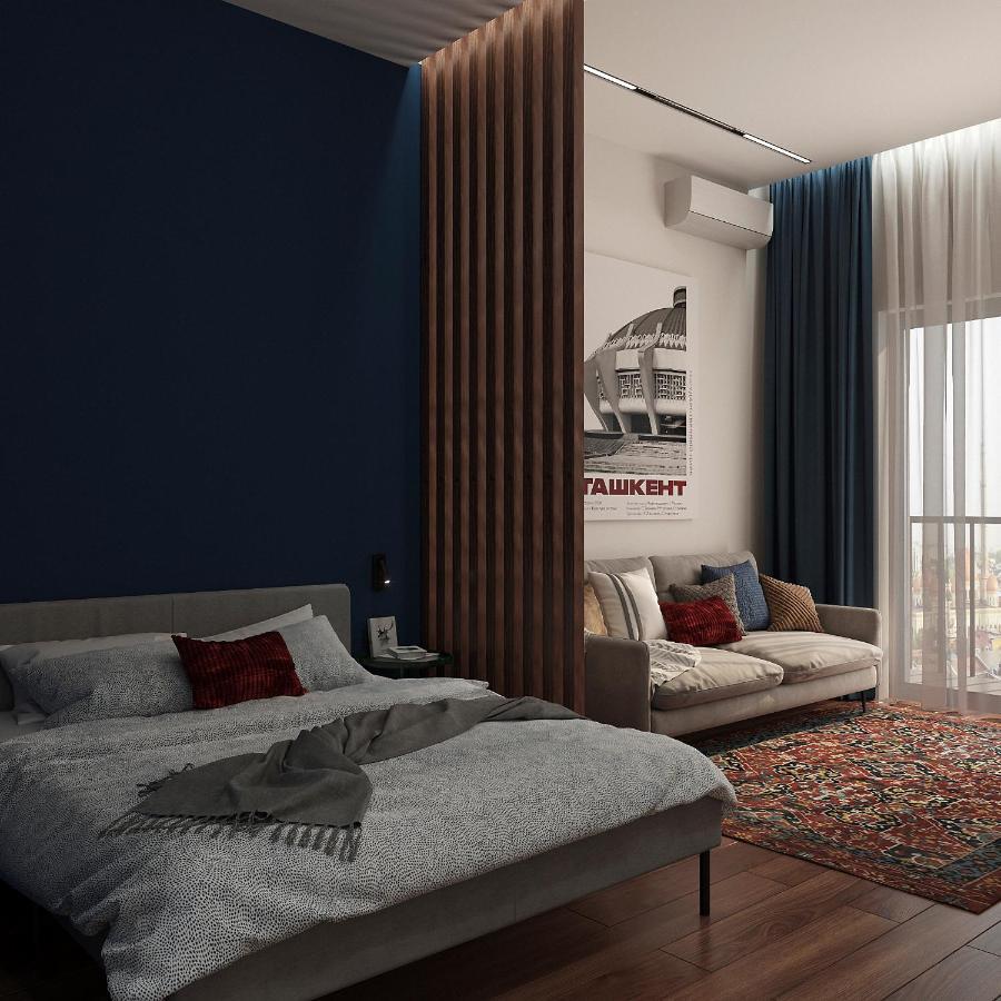 Blueloft 52 I Tashkent Apartment With Balcony Kültér fotó