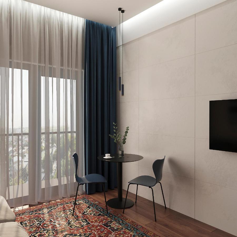 Blueloft 52 I Tashkent Apartment With Balcony Kültér fotó