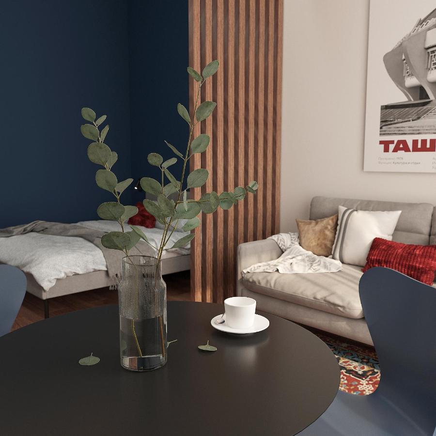 Blueloft 52 I Tashkent Apartment With Balcony Kültér fotó